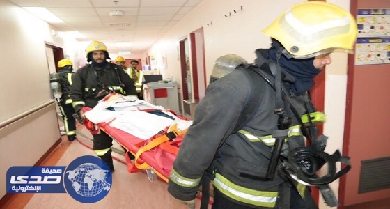 مدني مكة ينفذ فرضية حريق بمستشفى قوى الأمن