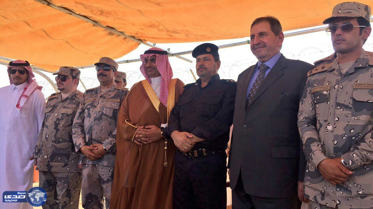 السفير العراقي بالمملكة والقائم بأعمال سفارتنا ببغداد يزوران منفذ جديدة عرعر