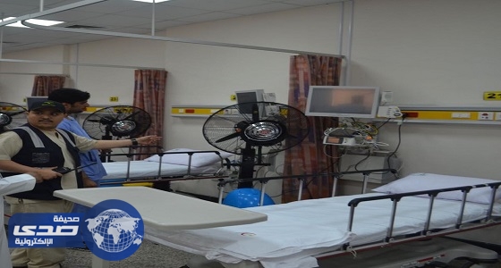 الصحة تؤمّن 280 مروحةً للرذاذ في مراكز مِنى للتعامل مع ضربات الشمس