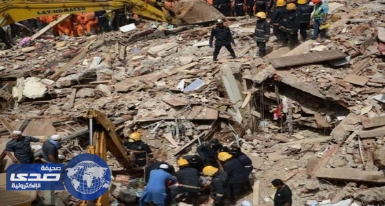 ارتفاع حصيلة ضحايا انهيار مبنى سكني في مومباي إلى 33 قتيلا