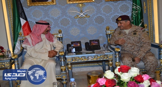 قائد القوات البرية يستقبل وزير الدفاع الكويتي