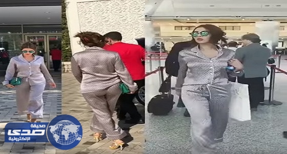 بالفيديو.. مريم حسين ترقص في الشارع بـ ” البيجامة “