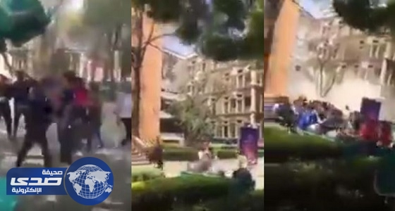 بالفيديو.. لحظة انهيار المباني إثر زلزال المكسيك المدمر