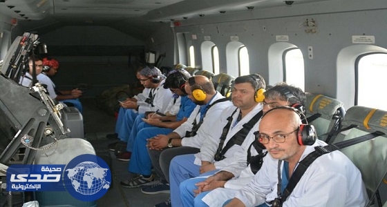 بالصور.. نقل أعضاء بشرية بطيران الأمن لمكة