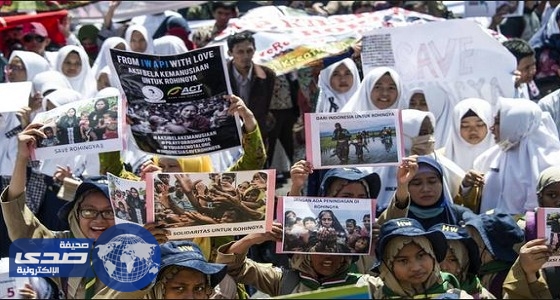 مظاهرات فى إندونيسيا وباكستان وأستراليا رفضاً لاضطهاد مسلمى الروهينجا