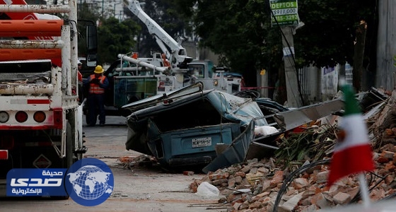 مصرع 119 شخصا إثر زلزال قوي ضرب المكسيك