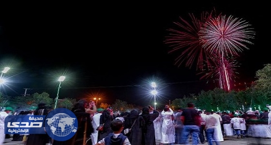 ⁠⁠⁠⁠⁠بالصور.. أهالي الباحة يحتفلون باليوم الوطني للمملكة