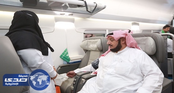 &#8221; سعود الطبية &#8221; تقدم خدماتها لركاب قطار سار بمناسبة اليوم الوطني