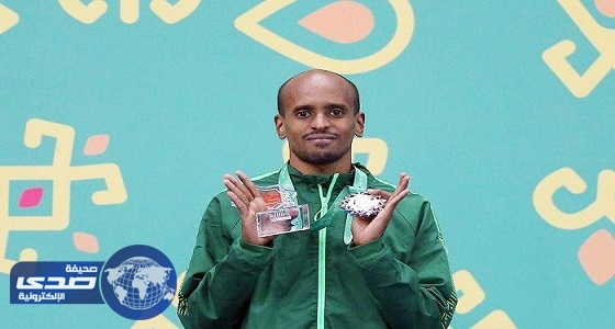 العداء السعودي محمد شاوين يحقق فضية في &#8221; الألعاب الآسيوية &#8220;