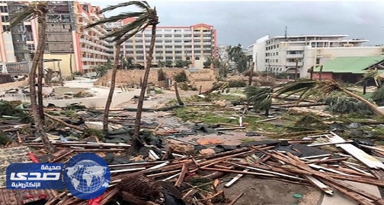 بالصور.. آثار الدمار على جزيرتين ضربهما إعصار إيرما