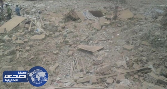 الحوثيون يفجرون منزلا لقيادي في حزب المخلوع صالح