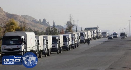 وصول أول قافلة مساعدات إلى دير الزور بعد 3 سنوات من الحصار
