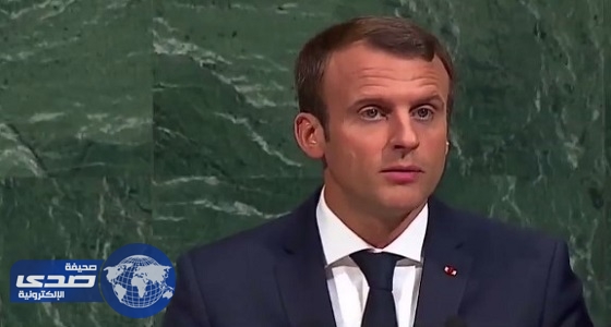 ماكرون: نسعى فى الوقت الحالى لإقرار السلام فى سوريا