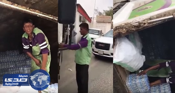 أمانة مكة تكشف ملابسات فيديو &#8221; نقل المياه في شاحنة نظافة &#8220;
