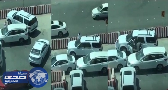 بالفيديو.. فتاة تنقذ سائقها من موقف محرج في الرياض