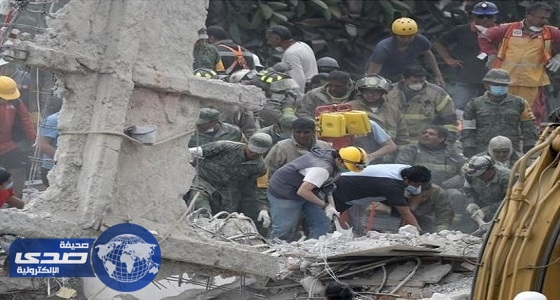 بالفيديو والصور.. انهيارات وضحايا وخراب في زلزال المكسيك المدمر