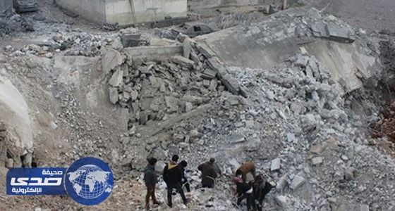 قصف روسي وأمريكي يقتل العشرات في سوريا