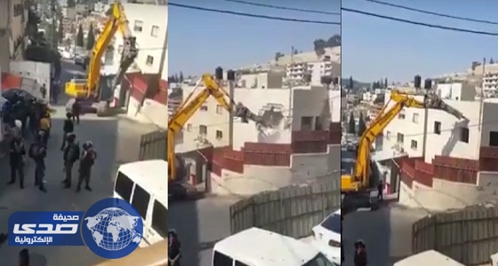 ⁠⁠⁠⁠بالفيديو.. قوات الاحتلال تهدم منزل عائلة فلسطينية