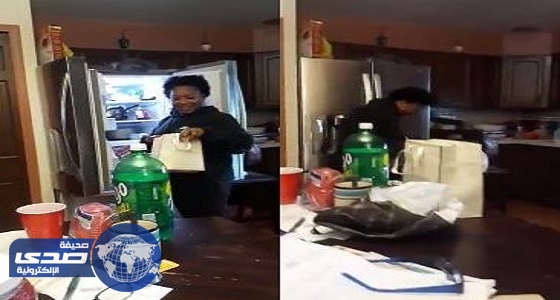 بالفيديو.. رجل يٌخبئ هدية غير متوقعة لزوجته في الثلاجة