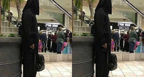 رجل بزي داعش يثير زعر في مجمع تجاري بأمريكا