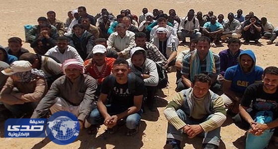 حرس الحدود المصري يحبط محاولة هجرة غير شرعية إلي ليبيا
