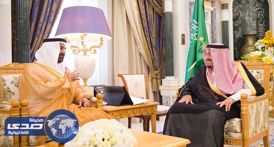 خادم الحرمين يستقبل سفير الإمارات بمناسبة انتهاء فترة عمله بالمملكة