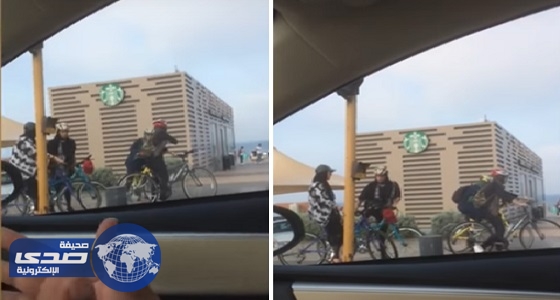 فيديو.. سيدات يقدن الدراجات في كورنيش جدة