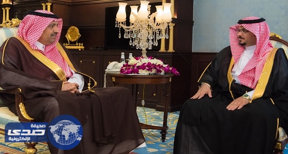 بالصور.. أمير الباحة يستقبل أمين المنطقة