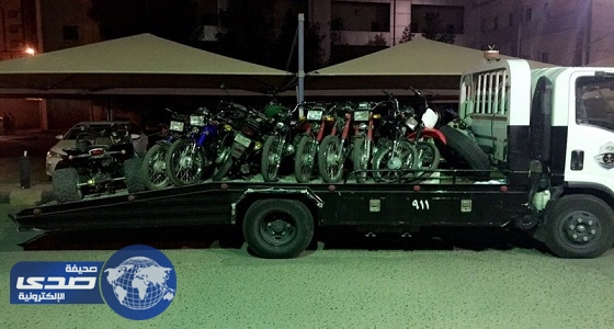 بالصور.. شرطة العاصمة المقدسة تضبط 130 ” دبابة ” مخالفة