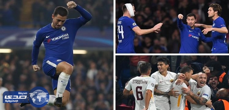 بالفيديو.. تشيلسي يتعادل أمام روما في دوري الأبطال