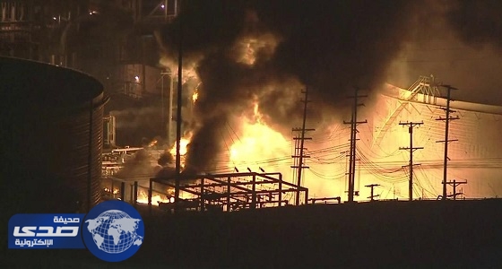 حريق في ” مصفاة شيفرون ” جنوب كاليفورنيا