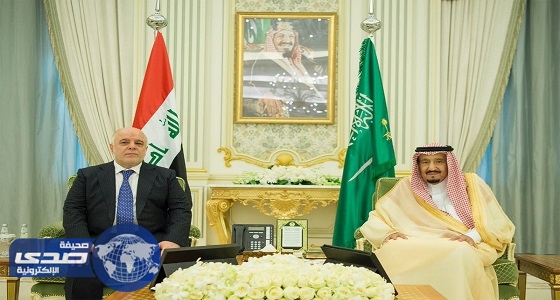 بالصور.. خادم الحرمين يعقد جلسة مباحثات مع رئيس وزراء العراق