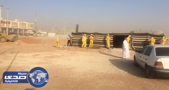 بالصور.. أمانة الرياض تواصل إرالة المخلفات في حي الرمال