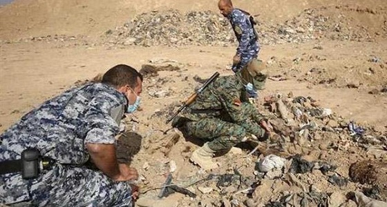 العثور على مقبرة جماعية تضم العشرات من قيادات الجيش العراقي