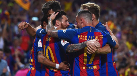 برشلونة يواجه أتلتيك بلباو في الليغا