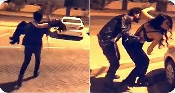 بالفيديو.. يعقوب الفرحان يتغزل بزوجته ليلى اسكندر ويحملها في الشارع