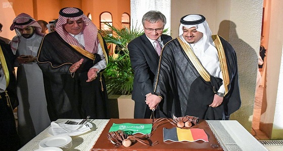 صور.. نائب أمير الرياض يشرف حفل سفارة بلجيكا
