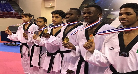 المنتخب السعودي للتايكوندو يحقق 6 ميداليات في بطولة فرنسا الدولية