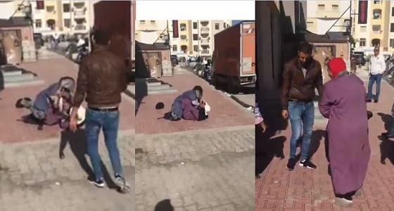 بالفيديو.. مشاجرة عنيفة بين سيدتان على موقع تسولهما