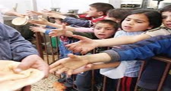 ” الغذاء العالمي ” : 10 ملايين سوري على حافة الجوع