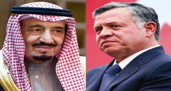 ملك الأردن يعزي خادم الحرمين في وفاة الأمير منصور بن مقرن