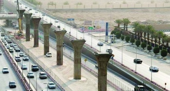 &#8221; المرور &#8221; يعلن فتح طريق الملك فهد بعد الانتهاء من أعمال المترو