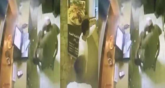 بالفيديو.. سطو مسلح على مطعم بحي السويدي في الرياض