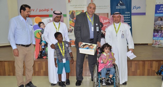 أسمنت العربية تنظم برنامجا خاصا لأطفال مركز الملك عبدالله لرعاية المعوقين بجدة