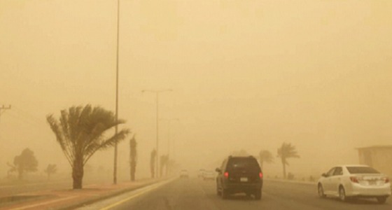 موجة غبار تجتاح الرياض ابتداء من الغد