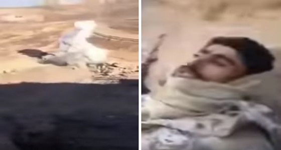 فيديو.. مرابط بالحد الجنوبي يسخر من مقذوف حوثي