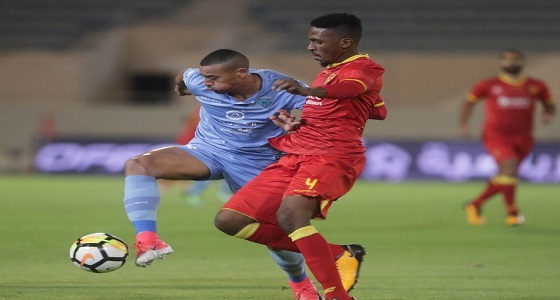 التعادل السلبي يحسم مباراة القادسية والباطن