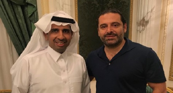 شاهد.. سعد الحريري يلتقي سفير المملكة الجديد لدى لبنان