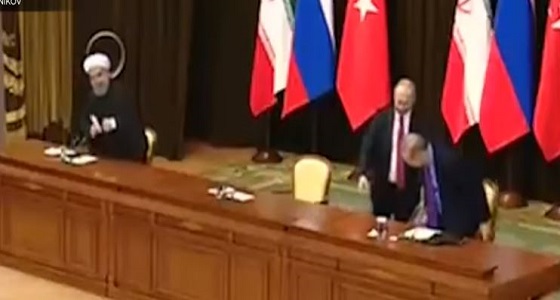 بالفيديو.. بوتين يحرج أردوغان في مؤتمر صحفي أمام الجميع