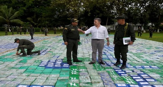 لأول مرة في التاريخ.. كولومبيا تضبط 12 طنا من الكوكايين بقيمة 360 مليون دولار